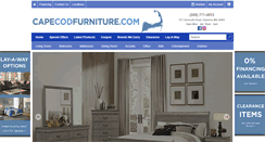 Desktop Screenshot of capecodfurniture.com