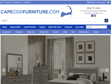 Tablet Screenshot of capecodfurniture.com